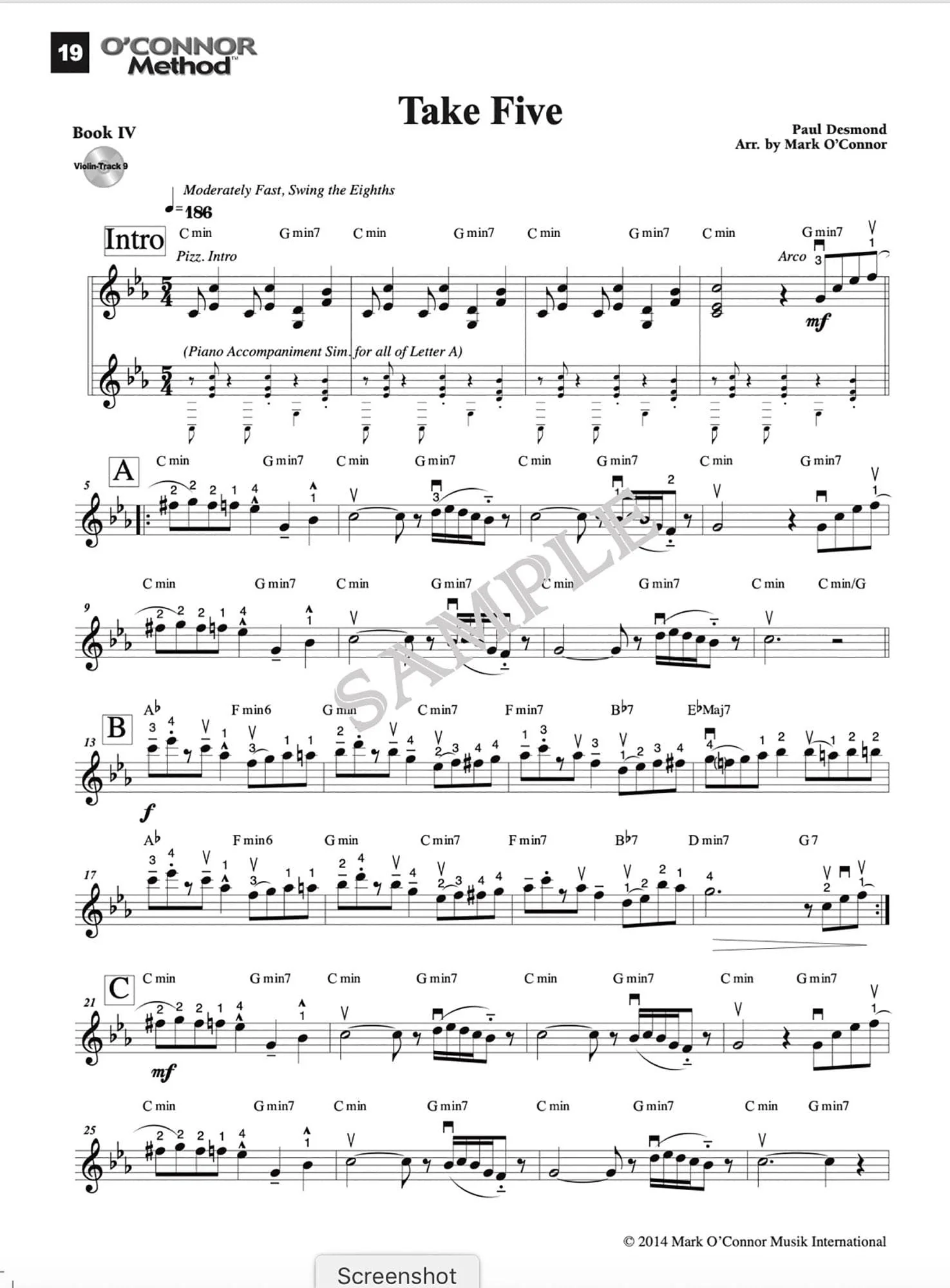 O'Connor Violin Method Book IV - Digital Download - Image 4
