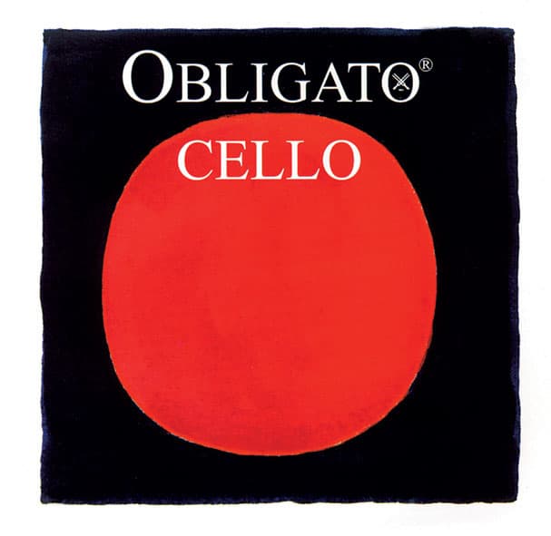 Pirastro Obligato Cello A-String - 4/4 Size - Medium Gauge