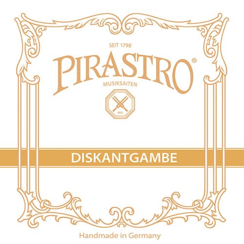 Pirastro Treble Viola da Gamba D1-String - Gut - 10.5 Gauge