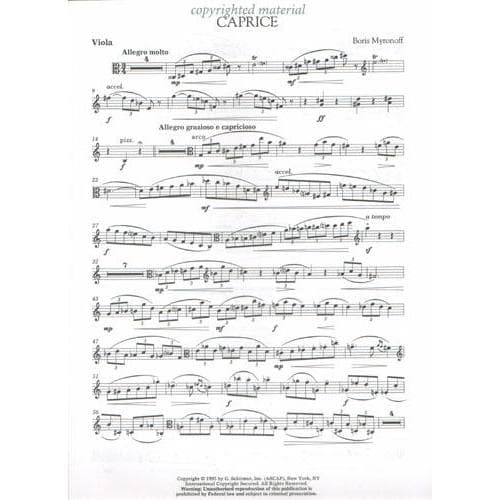 Primrose - Virtuoso Violist Published by G Schirmer - Image 3