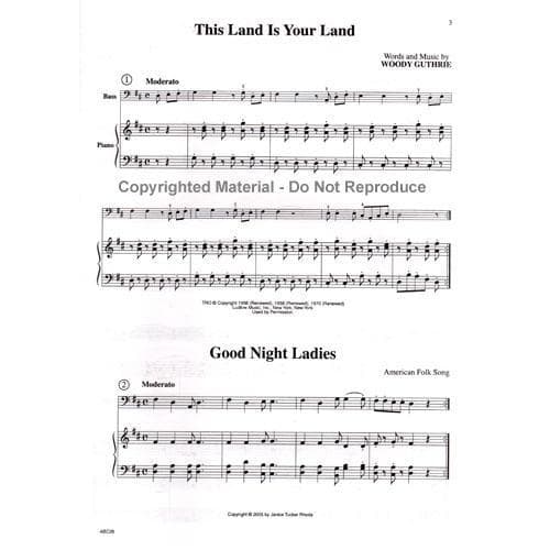 Rhoda, Janice Tucker - Book 2 Piano - The ABCs of Bass Published by Carl Fischer - Image 2