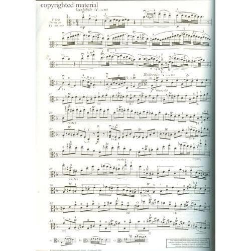 Rode - 24 Caprices For Viola Edited by Rostal Published by Schott Music - Image 2
