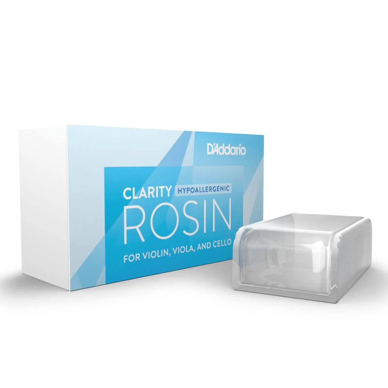 D'Addario Hypoallergenic Clarity Rosin for Violin, Viola, and Cello