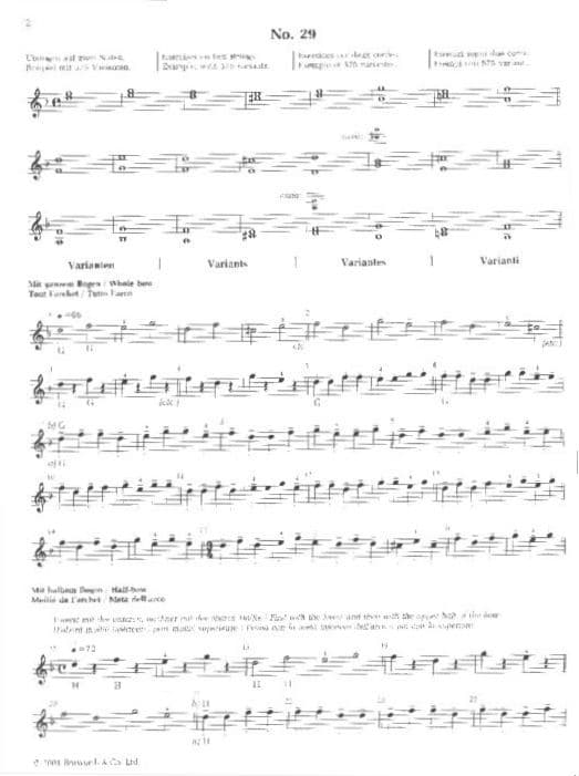Sevcik, Otakar - School of Bowing Technique, Opus 2, Part 3 - for Violin - Bosworth & Co - Image 2
