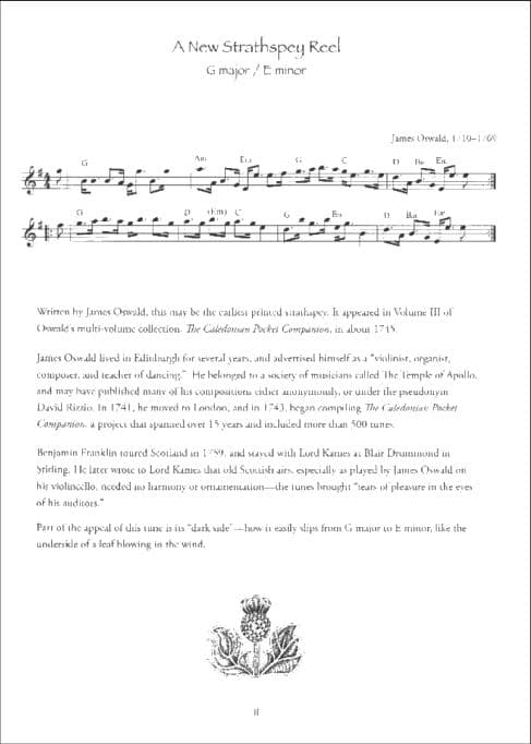 Airs and Dances: A Collection of Scottish Strathspeys - Violin & Fiddle - arranged by Mara Shea - published by Mel Bay - Image 4