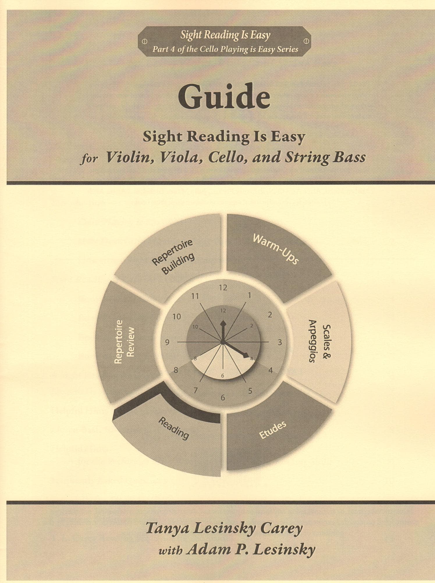 Sight Reading is Easy - for String Bass - by Tanya Lesinsky Carey and Adam P. Lesinsky - Image 2