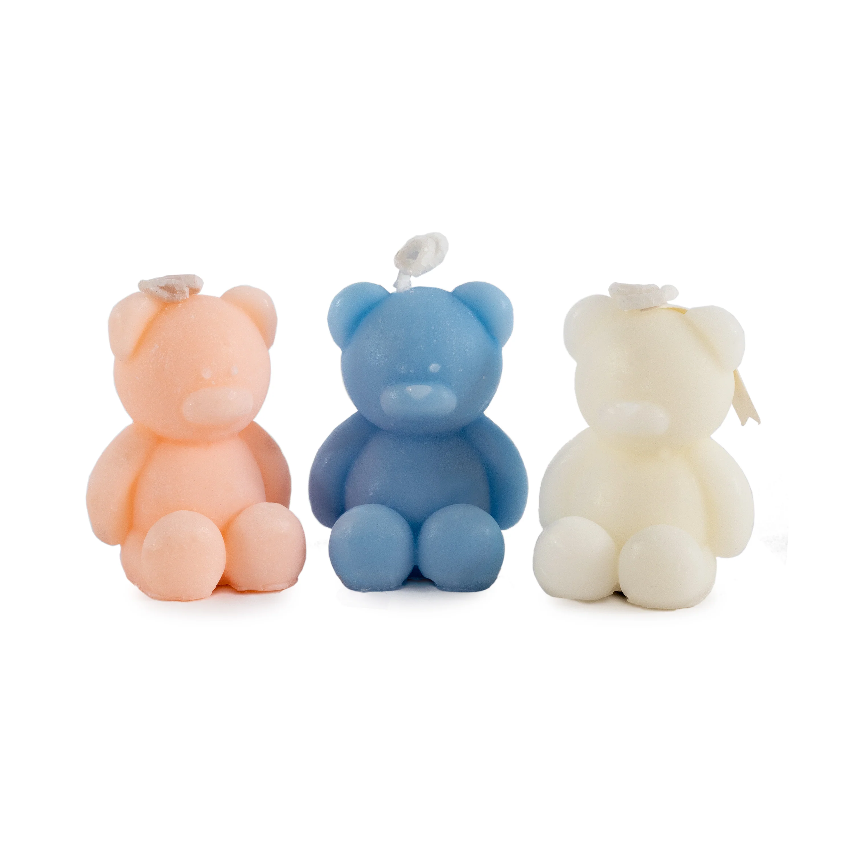 Small Scented Bear Candle Gift - Assorted Color - Image 2