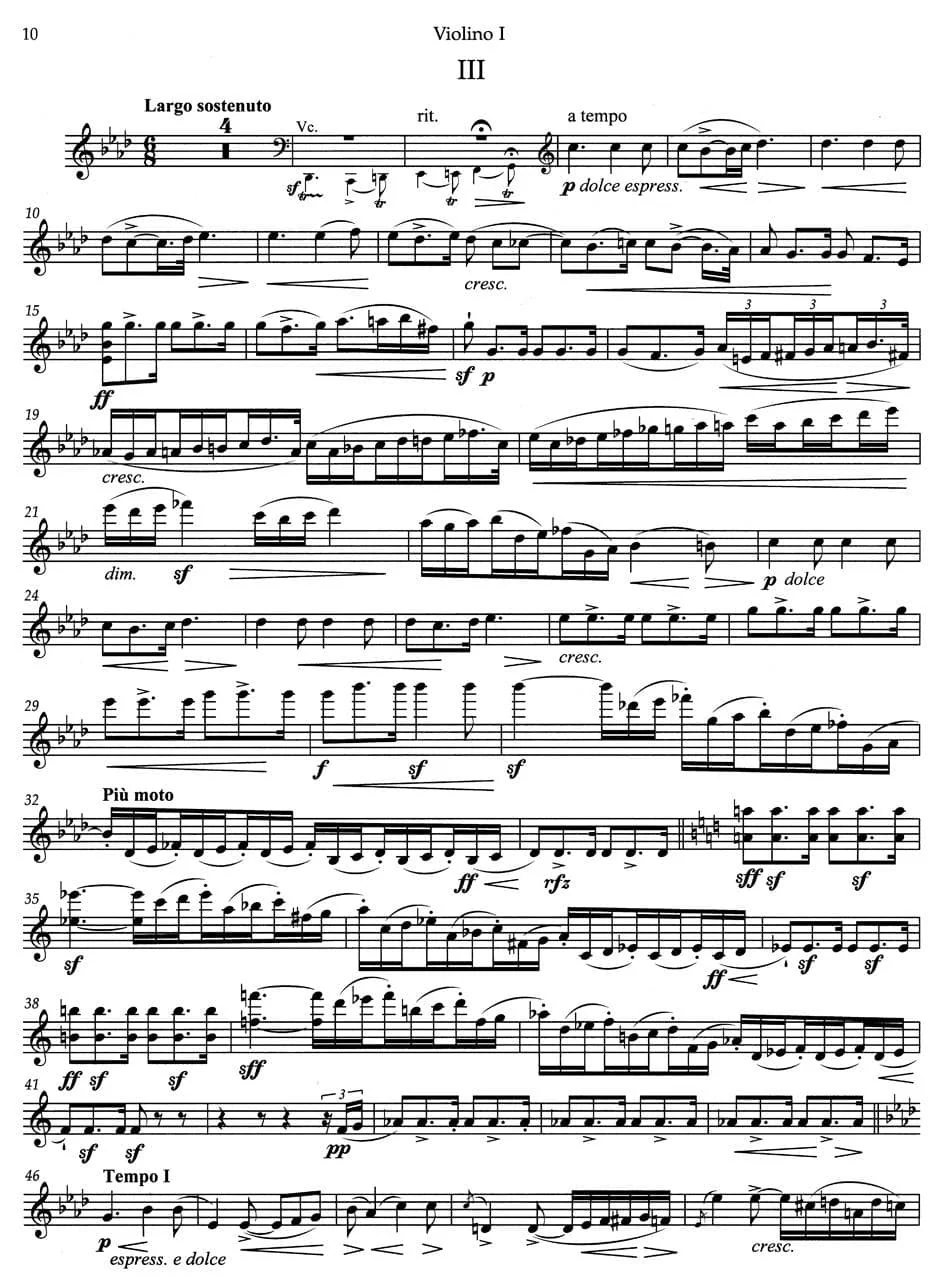 Smetana, Bedrich - From My Life, String Quartet No 1 in E Minor - edited by Frantisek Bartos, Josef Plavec, and Karel Solc - Barenreiter - Image 3