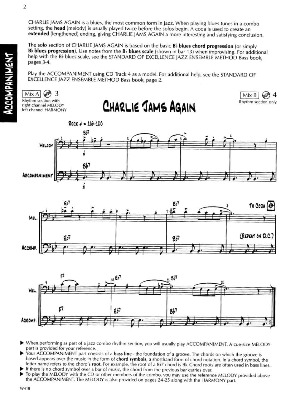 Sorenson, Dean - Jazz Combo Session, for Bass Published by Neil A Kjos Music Company - Image 3