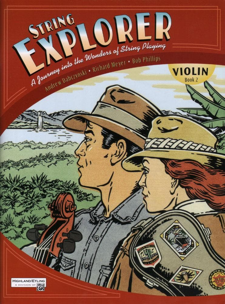 Dabczynski / Meyer / Phillips - String Explorer - Book 2 - for Violin - Highland/Etling (Alfred Publishing)
