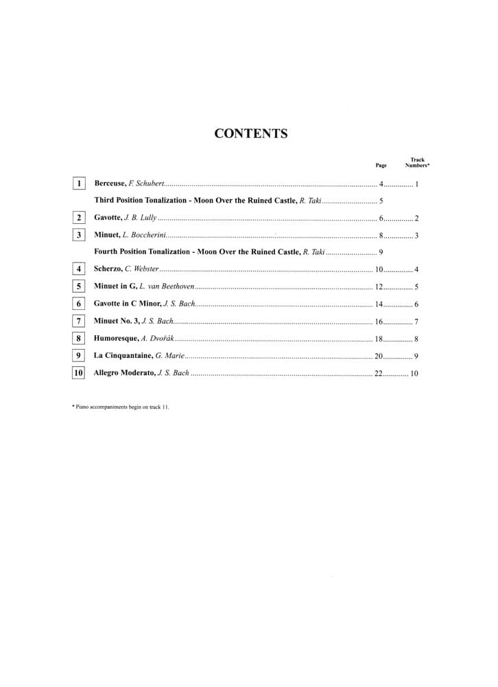 Suzuki Cello School Method Book and CD, Volume 3, Performed by Tsutsumi - Image 2