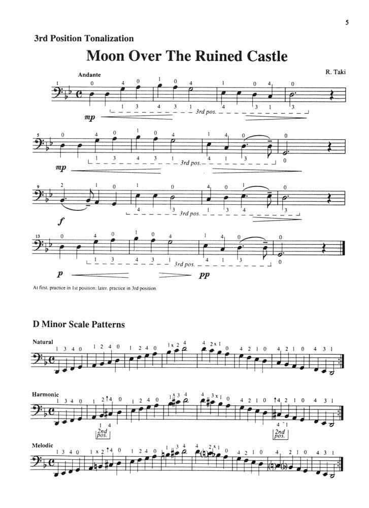 Suzuki Cello School Method Book and CD, Volume 3, Performed by Tsutsumi - Image 3