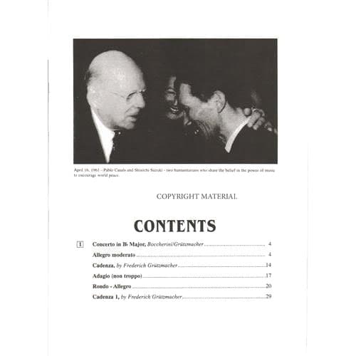 Suzuki Cello School Cello Part and Piano Accompaniment, Volume 10 - Image 2