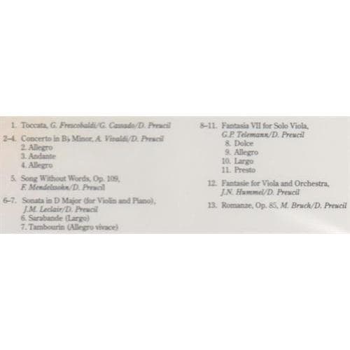 Suzuki Viola School CD, Volume 8, Performed by Strauss - Image 2