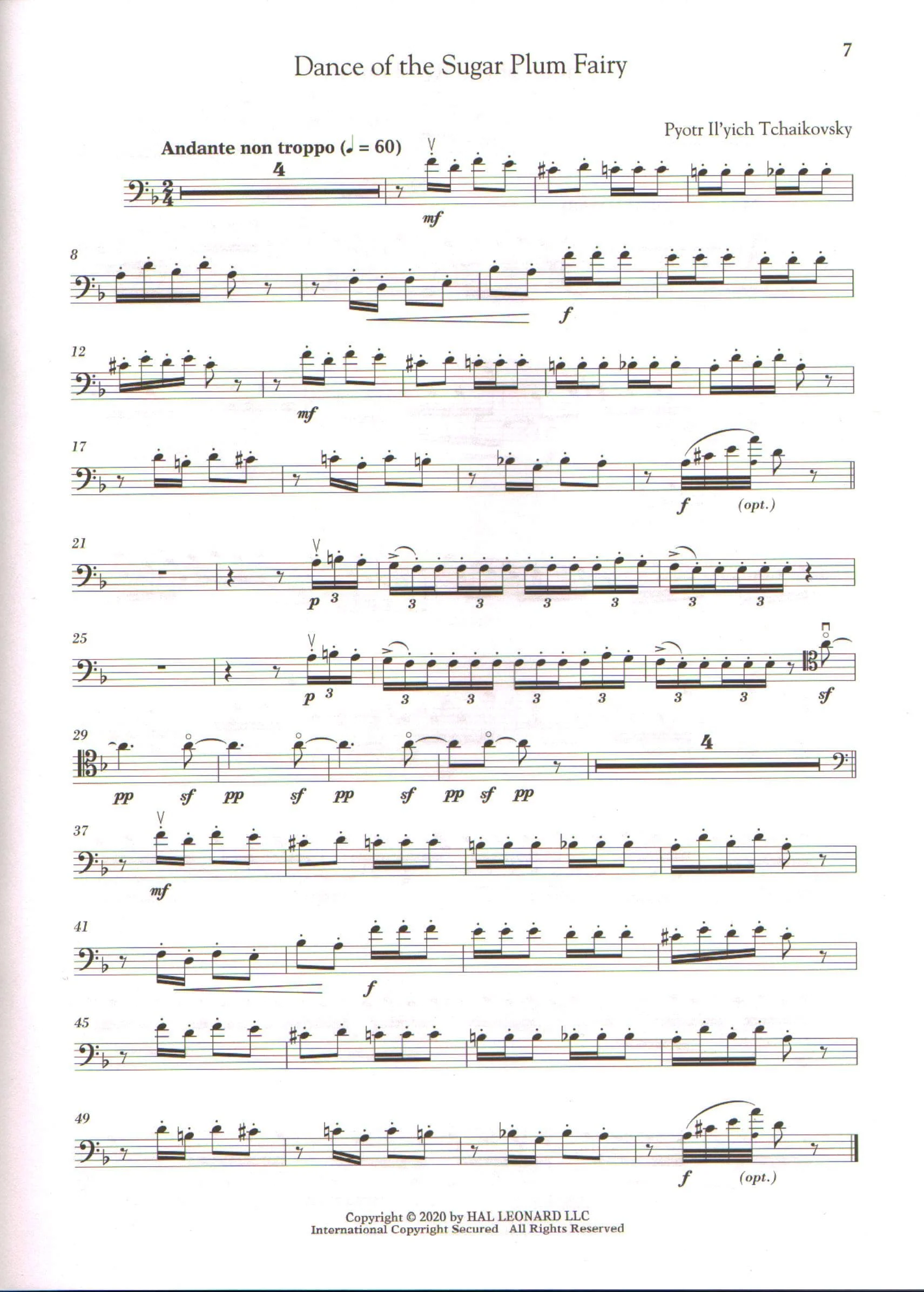 The Nutcracker for Classical Players Cello-Piano - Image 3