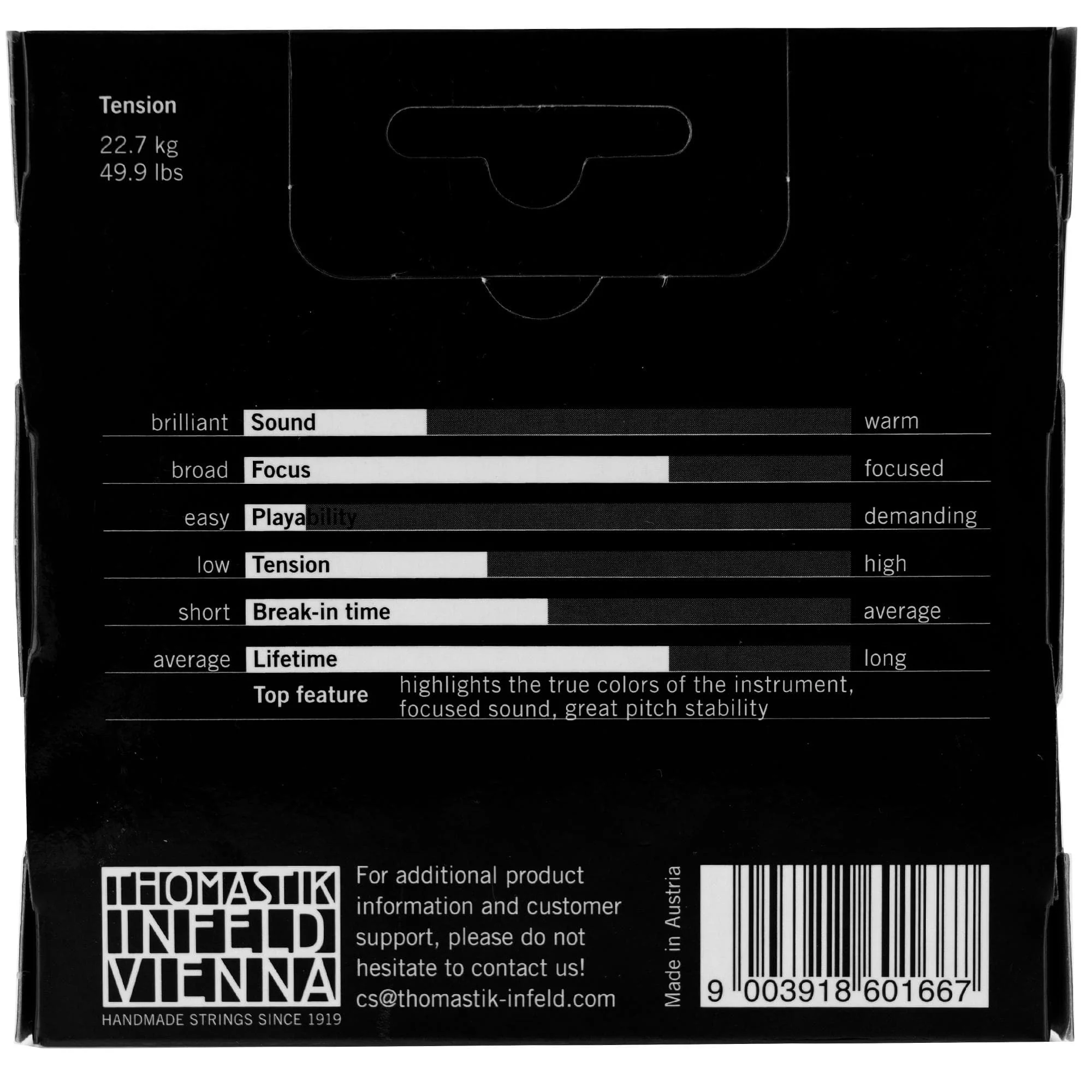 Thomastik-Infeld TI (Thomastik) Violin String Set - 4/4 Size - Medium Gauge - Image 2