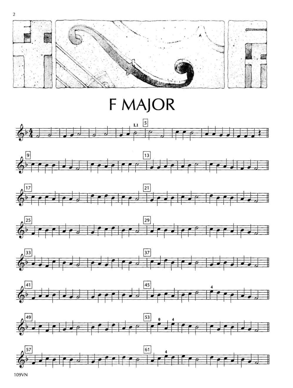 Uni-Tunes II Fundamental Reading Supplement-Violin By Carol Nunez Published by Neil A Kjos Music Company - Image 3
