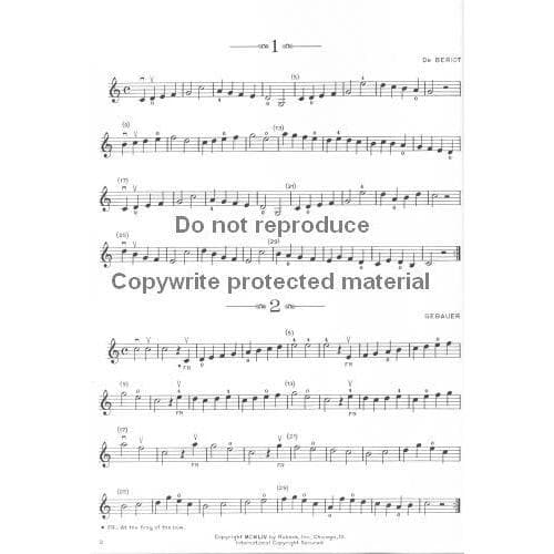 Whistler - First Etude Album for Violin Published by Rubank Publications - Image 3