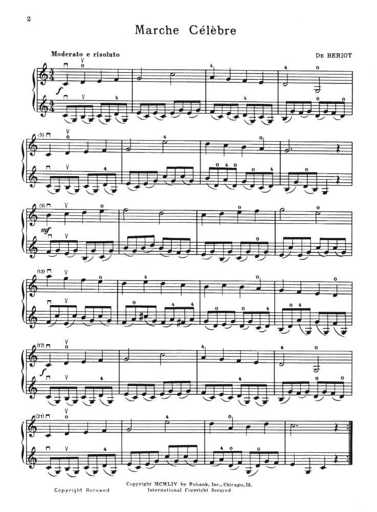 Whistler - Selected Duets, Volume 1 for Two Violins Published by Rubank Publications - Image 2