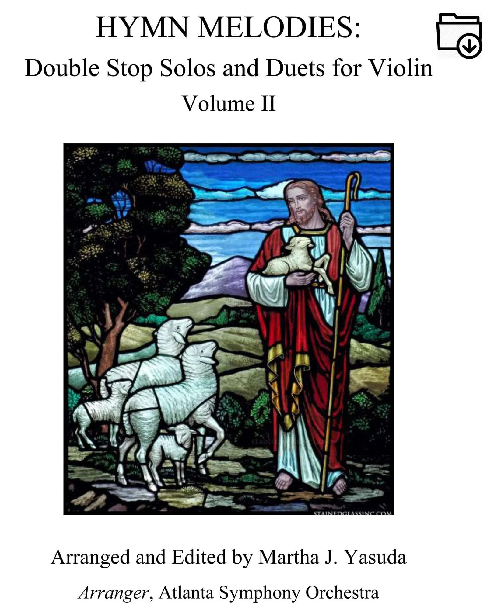 Yasuda, Martha - Hymn Melodies: Double Stop Solos and Duets For Violin, Volume II - Digital Download - Image 2