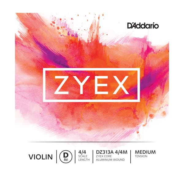D'Addario Zyex Violin D String